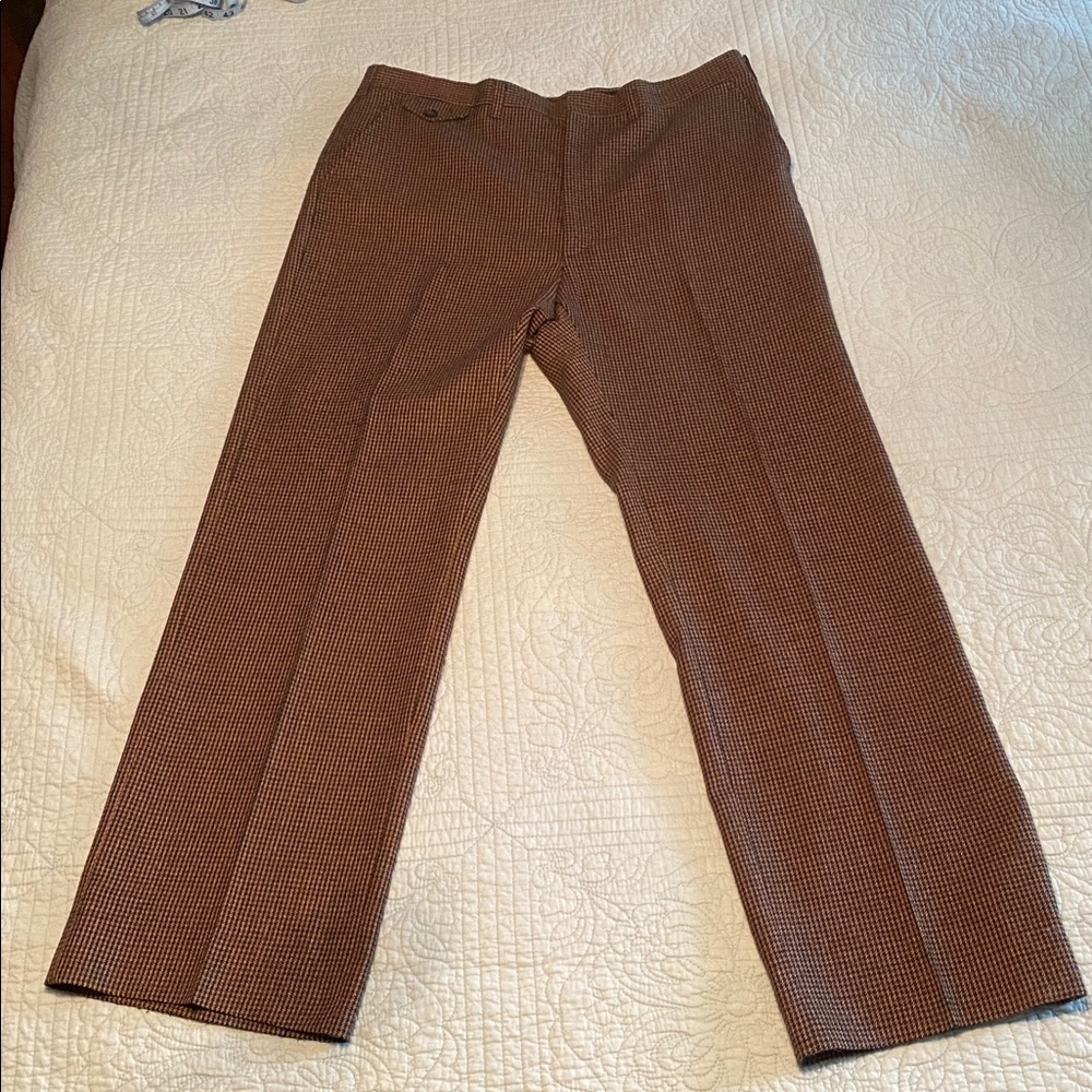 Haggar Imperial Houndstooth Trousers